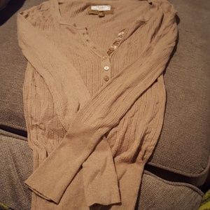 Light Henley sweater